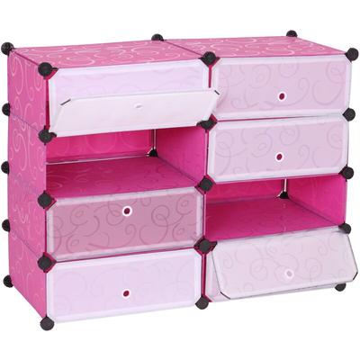 HHG - neuwertig] Schuhschrank 604, Schuhablage Schrank Steckregal Aufbewahrung, 8 Fächer 73x92x36cm Image
