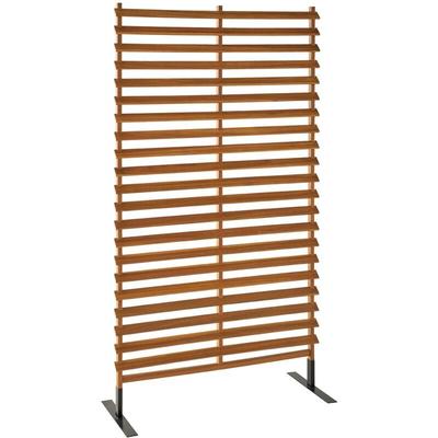 Sweeek - Paravent aus Holz, 100 cm, innen/außen Image