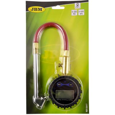 Digitales Reifendruckmessgerät mit Schlauch (0-15 bar) JBM 53417 Image