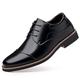 Homme Chaussures Oxfords Chaussures derby Chaussures formelles Chaussures en cuir Maillots de bain Marche Entreprise Chinoiserie Britanique Mariage du quotidien Cuir Faux Cuir Chaud Lacet Noir