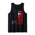 Limitierte Auflage Mai 2000 Jahr 2000 Retro 2000 Vintage 2000 Tank Top