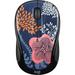 Used Logitech M317 Wireless Mouse Precise Control Easy Navigation Ergonomic and Compact - Forest Floral