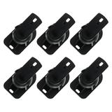 Audio Stand 6 Sets Speaker Mount Bracket for Surround Sound Satellite Speakers Bar Abs