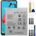 for LG K51 Battery Replacement Battery BL-T45 for LG K51 LMK500MM LM-K500UM3 with Free Toolkit Adhesive