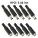 10x 2.1*5.5mm/2.5*5.5mmMale + Female Pair DC Power Plug Socket Connector DC5.5x2.1mm