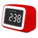 Deagia Home Appliances Clearance Mini Mirror Clock Alarm Clock Night Light Card Fm Bluetooth Speaker