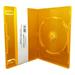 YOSITiuu (100) Premium Standard Single 1-Disc Cases 14mm (Clear Orange)