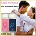 ELES 2pcs Solid Balm Pheromone Solid Perfume For Men Women Lady Female Parfum LongLasting Fresh Flower Fragrance Deodorant Antiperspirants