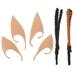 1 Set of Elf Ears Props Halloween Party Ear Decor Cosplay Props with Headband