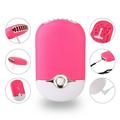 USB Rechargeable Portable Mini Fan Cooling Fan Bladeless Mini Fan Air Conditioning Blower Eyelash Extension Glue Quick Dry Tool