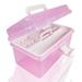 PENGXIANG Tool storage case box Nail Polish Travel Case Manicure Organizers Storage Box Holder FIRST AID BOX CASE