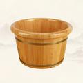 TOOYFUL Foot Baths Wood Foot Tub Foot Soaking Basin Wood Foot Tub Portable Convenient Foot Washing Bucket for Home Foot SPA Household Height 26cm