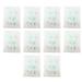 Baby First Aid Kit Infant Belly Squeeze Wound Dressing Oversized White Pu Waterproof 10 Pcs