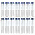 50 Sets Labr Sampling Collection Stick Flocking Swab Sampling Nasal Swabs Sampling Swab Specimen Flocking Cotton Swab