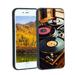 Compatible with iPhone 8 Plus Phone Case Retro-vinyl-record-beats-4 Case Silicone Protective for Teen Girl Boy Case for iPhone 8 Plus