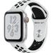 Pre-Owned APPLE WATCH NIKE+ SERIES 4 GPS + LTE 40MM MTV92LL/A - SILVER/NIKE SPORTS BAND (Fair)