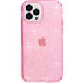 Velvet Caviar Compatible with iPhone 13 Pro Max Case Pink Glitter [8ft Drop Tested] Protective Clear Cover