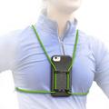 Rooster Wrap Neon Green - Retractable Cell Phone Holder - Mobile Phone Chest Mount - Universal Cell Phone Accessory - Smart Phone Harness - Body Lanyard