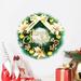 Deagia Home & Kitchen Clearance 12 Inch Christmas Wreath Outdoor Lighted Christmas Wreath for Front Door Xmas Wreath for Holiday Christmas Party Decorations