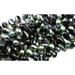 50 Black Vitral Czech Glass Teardrop Beads Teardrops 8MM