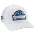 Unisex Zephyr White Iowa Hawkeyes 2024 Big Ten Women's Basketball Conference Tournament Champions Locker Room Adjustable Trucker Hat