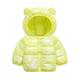 Slowmoose Autumn Infant Hooded Knitting Jacket For Baby Clothes - Newborn Coat For Baby 12M / Yellow