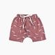 Slowmoose Fashion Cotton Printing Shorts / Underpants For Baby Infant / Dark pink 24M