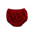 Slowmoose Kids Shorts-velvet Bottoms Bloomer Short Red 3M