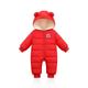 Slowmoose Fashion Winter Overalls Baby Clothes Hoodies, Newborn Jumpsuit / Snowsuit Coats Red-350853 12M