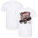 Men's Checkered Flag Sports White Christopher Bell 2024 Shriners Children's 500 Race Win T-Shirt