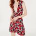 Free People Dresses | Free People Key To Your Heart Mini Dress Size M | Color: Black/Red | Size: 10