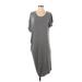 Athleta Active Dress - Shift: Gray Print Activewear - Women's Size Small