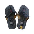 Levi's Shoes | Levi's Men's Kyle Sport J Flip Flop Sandals, Black, Size 12 | Color: Black/Tan | Size: 12