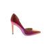 Jessica Simpson Heels: Pumps Stilleto Minimalist Burgundy Ombre Shoes - Women's Size 9 - Pointed Toe