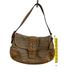 Coach Bags | Coach Signature Jacquard And Leather Purse/ Handbag | Color: Brown | Size: Medium