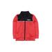 Puma Track Jacket: Red Solid Jackets & Outerwear - Size 3Toddler