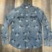Levi's Shirts | Levi's X Disney Mickey Mouse Barstow Western Shirt Size L | Color: Blue | Size: L