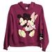 Disney Tops | Disney Mickey Mouse Minnie Mouse Hoodie Sweatshirt Nwt 1x 2x 3x | Color: Purple | Size: Various