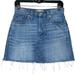 Madewell Skirts | Madewell Rigid Denim A-Line Mini Skirt In Leandra Wash Blue Jean Size 26 | Color: Blue | Size: 26