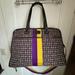 Kate Spade Bags | Kate Space Weekender Bag Euc | Color: Gold/Purple | Size: Os