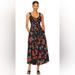 Free People Dresses | Free People Lovers Heart Midi. Dress Size Small New Without Tags | Color: Black/Red | Size: S