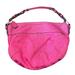 Coach Bags | Coach Handbag Laura Signature Hobo Bag Magenta Pink | Color: Pink | Size: Os