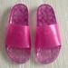 Coach Shoes | Coach Pink Ulyssa Rubber Slide Size 8 Nib | Color: Pink | Size: 8