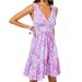 Lilly Pulitzer Dresses | Lilly Pulitzer Vivette Ruffle Dress In Raz Berry Sea You Soon S | Color: Pink/Purple | Size: S