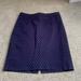 J. Crew Skirts | J.Crew Navy Color Skirt In Size 0. Excellent Condition. Worn Only Once. | Color: Blue/Red | Size: 0