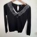 Anthropologie Sweaters | Anthropologie Knitted & Knotted Mariana Sweater | Color: Black | Size: Xs