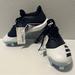 Adidas Shoes | Adidas Icon V Bounce Metal Cleats Women Size 7 Navy Blue White Athletic Sports | Color: Blue/White | Size: 7