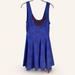 Free People Dresses | Free People Nwt Midnight Rose Rock Princess Dress | Color: Blue/Purple | Size: S