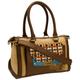 Desigual Bols Formentera 31X5091, Damen Umhängetasche, Braun (6091 Leather Brown), Einheitsgröße