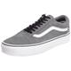 Vans Old Skool VKW66ME, Unisex - Erwachsene Klassische Sneakers, Grau ((Suede) Steel Grey/True White), EU 40.5 (US 8)